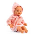 Djeco Pomea Soft Body Doll Rose Machine Washable 32cm