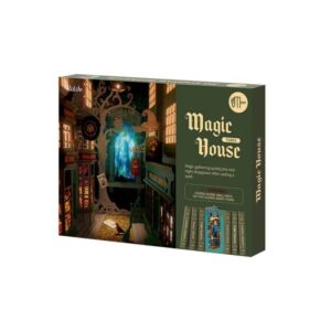 DIY Miniature Book Nook Magic House