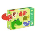 Djeco DJ8147 Duo Animals Puzzle