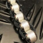 Crunchy Caterpillar Necklace Black