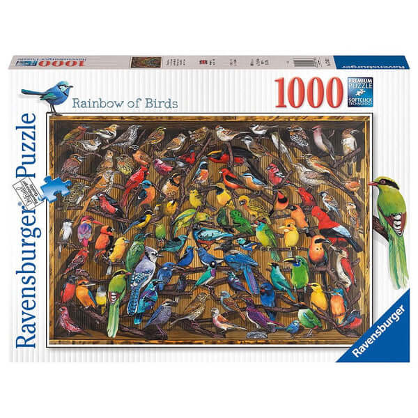 Ravensburger Rainbow of Birds 1000pc Puzzle