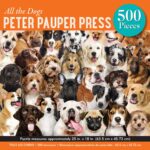 Peter Pauper Press All The Dogs 500pc Puzzle
