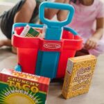 M&D Fill and Roll Grocery Basket Play Set
