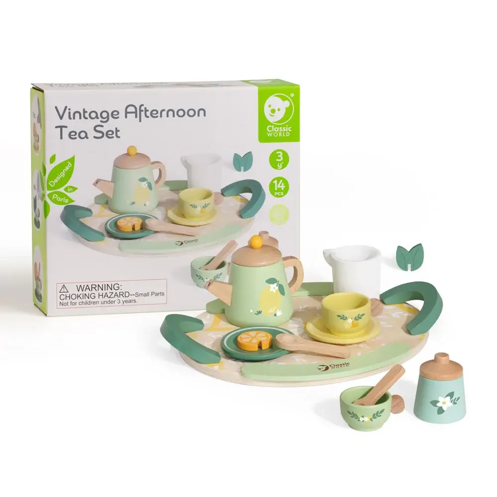 Classic World Vintage Afternoon Tea Set Classic World Vintage Afternoon Tea Set