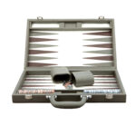 Dal Rossi Gray Backgammon 15" PU Leather