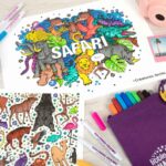 RE-FUN-ABLE Colouring Set Safari