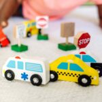M&D Wooden Traffic Signs and Vehicles
