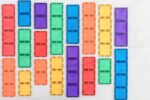 Connetix Rainbow Rectangle Pack 18 pc