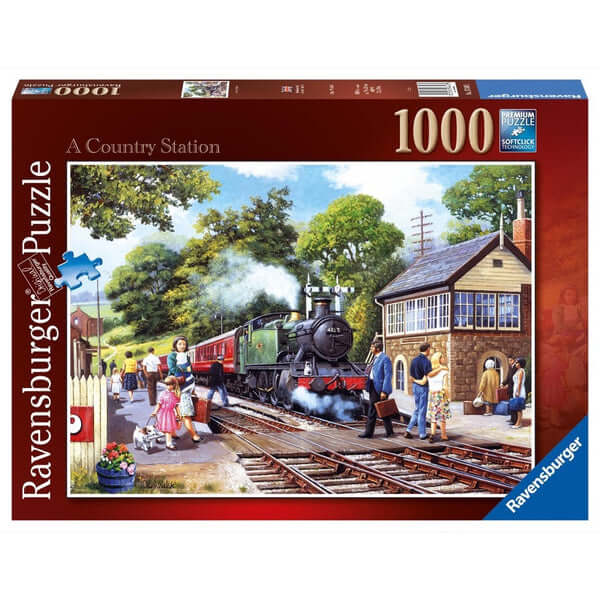 Ravensburger A Country Station 1000pc Puzzle