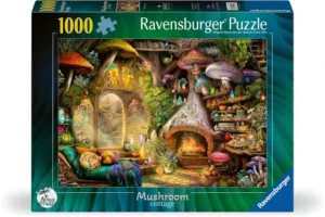 Ravensburger Mushroom Cottage 1000pc