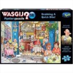 Wasgij? Mystery 18 Grabbing a Quick Bite Puzzle 1000pc