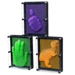3D Pin Art - Medium 20cm x 14.5cm Asst (ea)