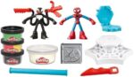 Play-Doh Spiderman Launch and Slice Battle