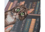 Crystal Art Cats In The Library Notebook Kit