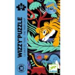Djeco DJ7031 The Tiger Leap 3D Effect Whizzy Puzzle 50pc