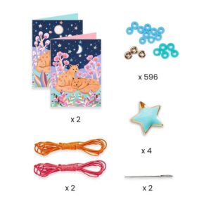 Djeco DJ00021 Heishi Stars Beads Set