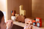 Tender Leaf Farm Chicks Wooden Figurine