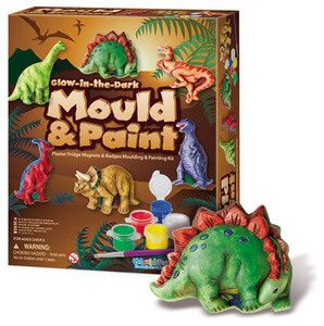 4M Dinosaurs Mould & Paint