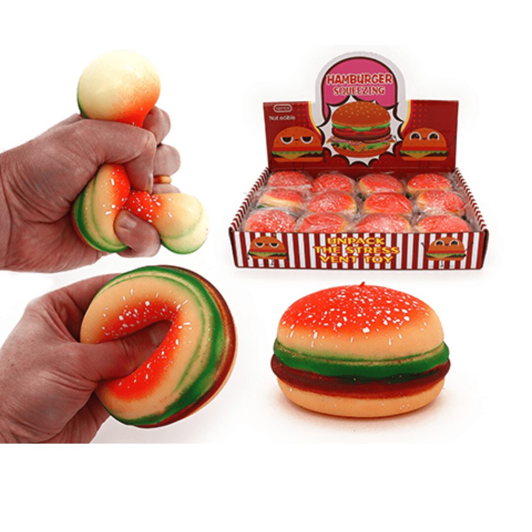 SQUEEZE HAMBURGER - 8cm