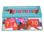 Sausage Dog Floor Number Puzzle