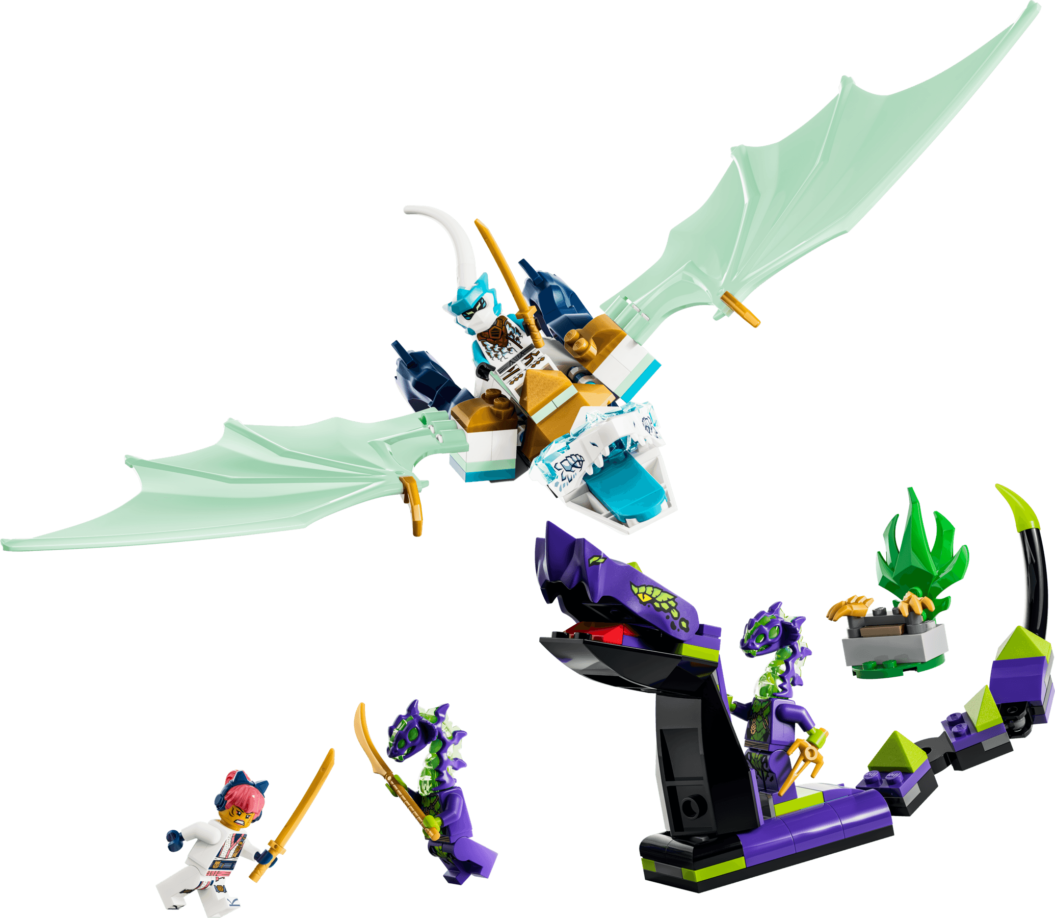 LEGO Ninjago 71865 Zanes Ice Dragon Battle LEGO Ninjago 71865 Zanes Ice Dragon Battle