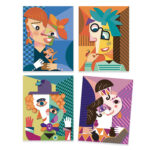 Djeco DJ9377 Inspired By Pablo Picasso Square Head
