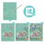 Djeco DJ09717 Encounters Scratch Cards