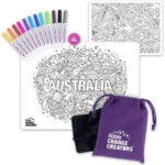 RE-FUN-ABLE Colouring Set - Australia