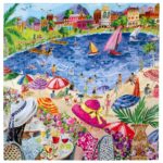 eeBoo Lunch By The Sea Puzzle 1000pc