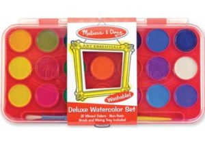 M&D Deluxe Watercolor Paint Set 21 Colours