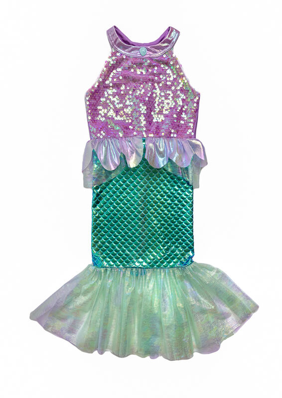 Great Pretenders Mermaid Dress Size 5-6