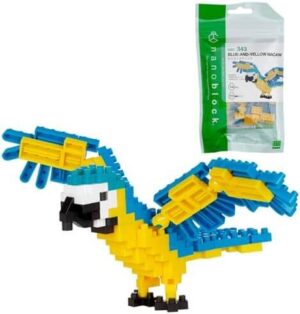 Nanoblock Blue-And-Yellow Macaw