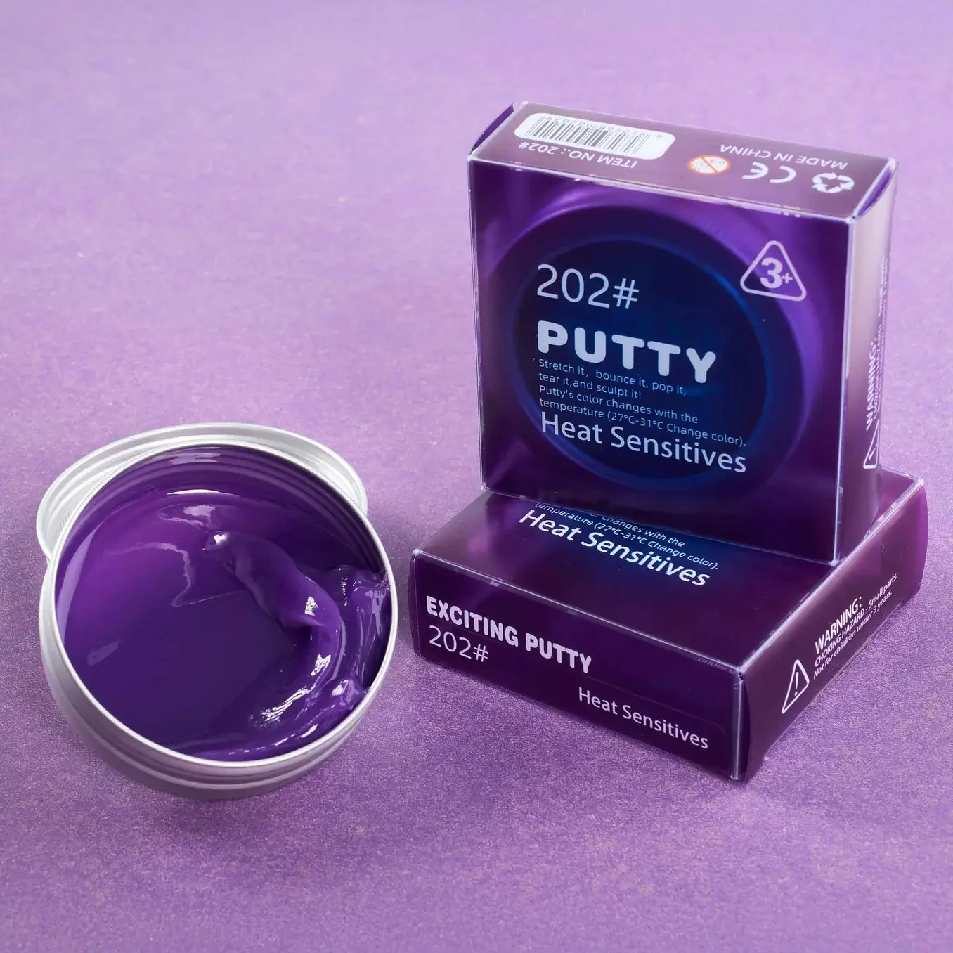 Heebie Jeebies Putty Heat Sensitive