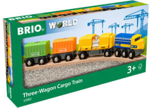 Brio 33982 Three Wagon Cargo Train