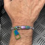 Metal Zipper Bracelet Small 19.55cm
