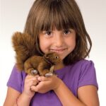 Folkmanis Red Squirrel Finger Puppet