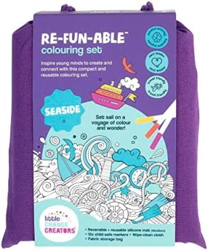 RE-FUN-ABLE Colouring Set - Seaside