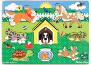 M&D Pets Peg Puzzle 8pc