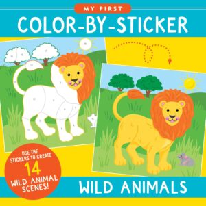 My First Color By Sticker Wild Animals