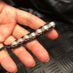 Crunchy Caterpillar Necklace Black