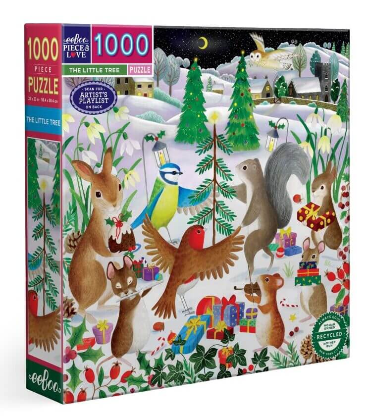 eeBoo The Little Tree Puzzle 1000pc eeBoo The Little Tree Puzzle 1000pc