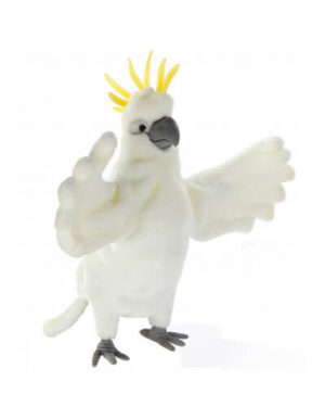 Hansa Cockatoo Hand Puppet 43cm