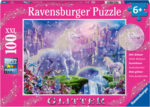 Ravensburger Unicorn Kingdom Glitter Puzzle 100pc