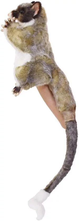 Hansa Brush Tailed Possum Hand Puppet 45cm