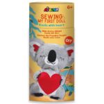 Avenir Sewing Doll Koala With Heart