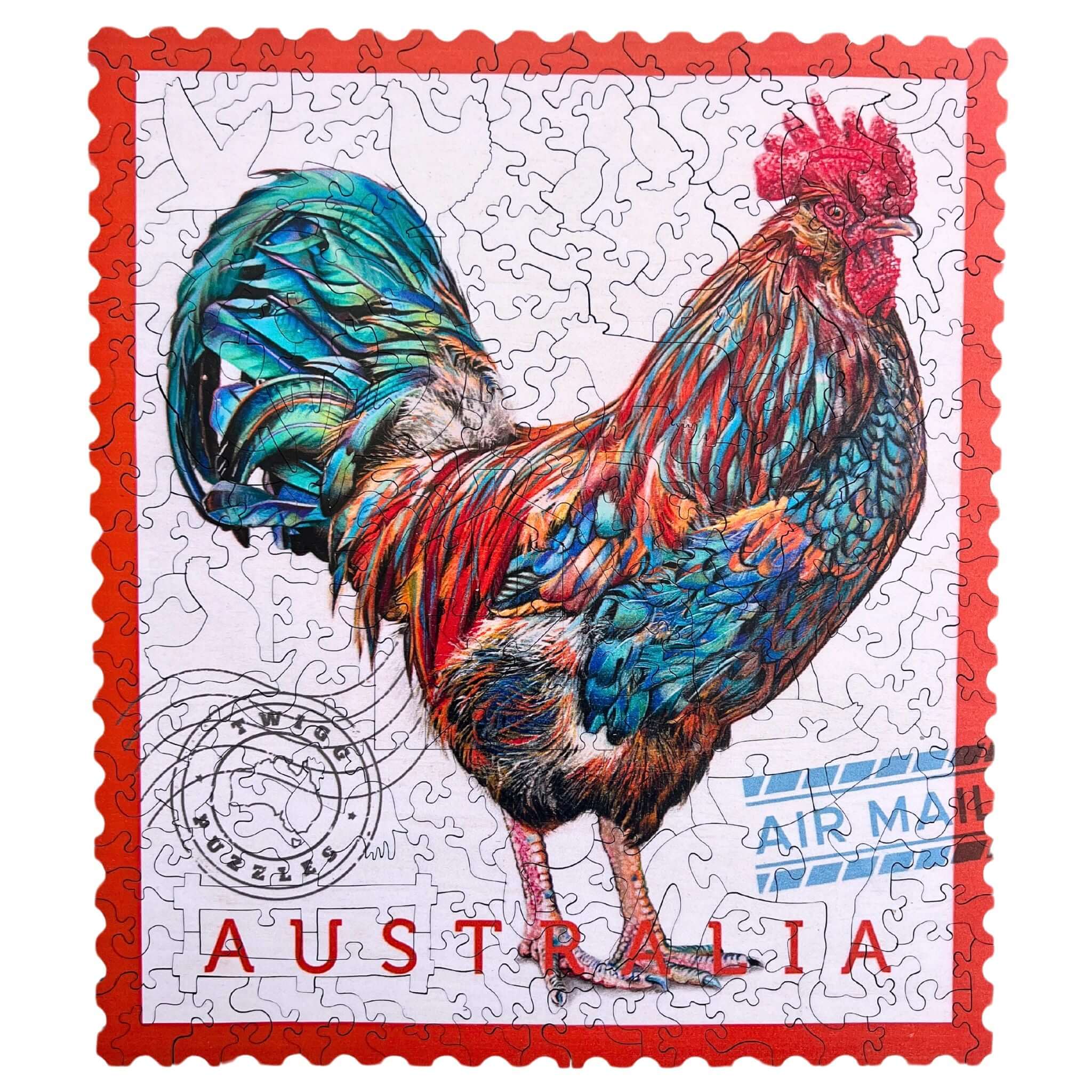 Twigg Puzzles Chook 202pc Wooden Puzzle