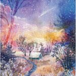 Enchanted Snowfall Puzzle 1000pc