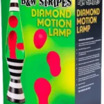 Diamond Motion Lamp B&W Stripes