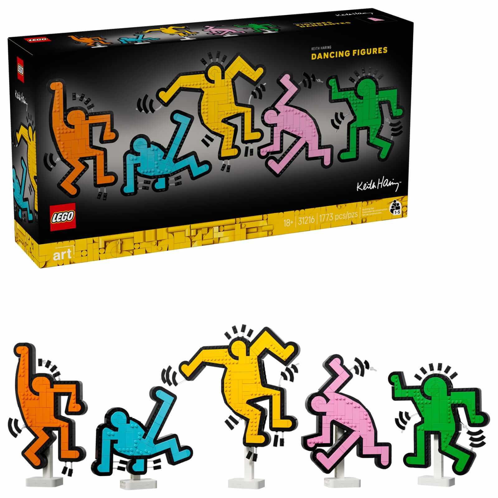 LEGO Art 31216 Keith Haring Dancing Figures