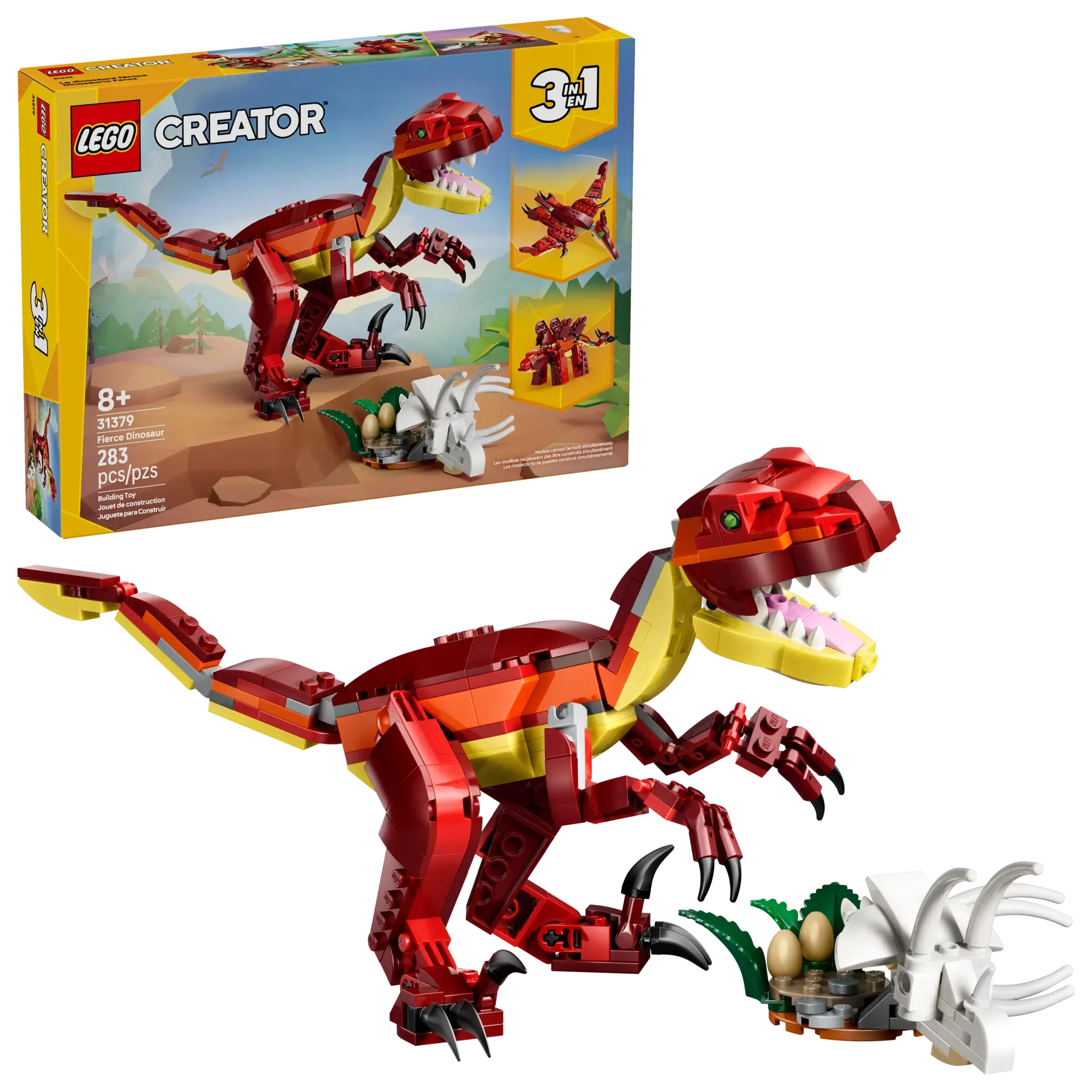 Lego Creator 3in1 31379 Fierce Dinosaur